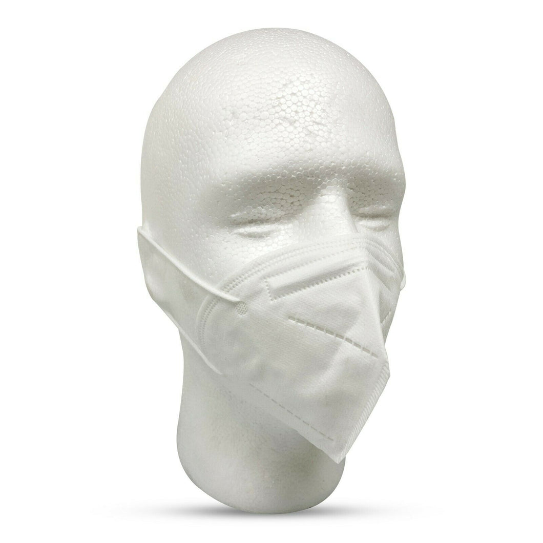 KN95 Face Mask Packs CE PM2.5 BFE 95% Disposable Mouth Nose Respirator Masks 2 Pack