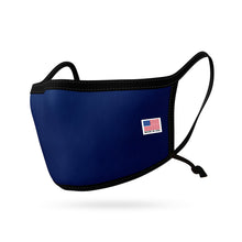 Load image into Gallery viewer, Made in USA Face Mask Adults and Kids Adjustable Ear Filter Pocket Washable Reusable 2 Layer Masks Cotton Cloth Filter Pocket Adult
