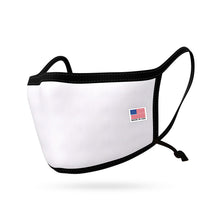 Load image into Gallery viewer, Made in USA Face Mask Adults and Kids Adjustable Ear Filter Pocket Washable Reusable 2 Layer Masks Cotton Cloth Filter Pocket Adult
