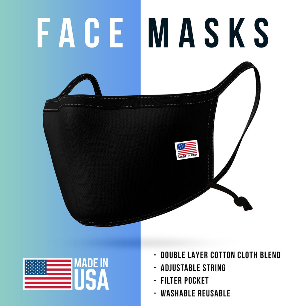 Chad Face Mask With Filter Layer - From Country Born in Chad Reusable  Washable F