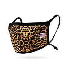 Load image into Gallery viewer, Made in USA Face Mask Adults and Kids Adjustable Ear Filter Pocket Washable Reusable 2 Layer Masks Cotton Cloth Filter Pocket Adult
